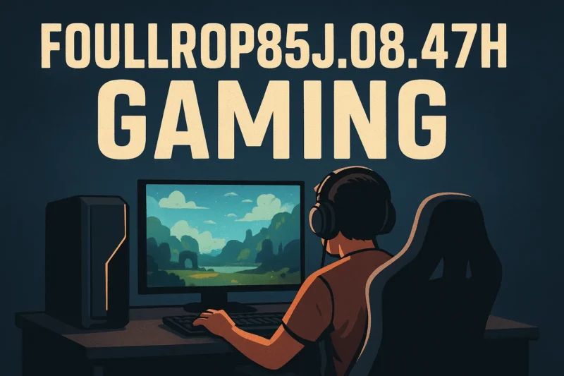 Foullrop85j.08.47h Gaming: The Ultimate Guide to Mastering Your Gaming Experience
